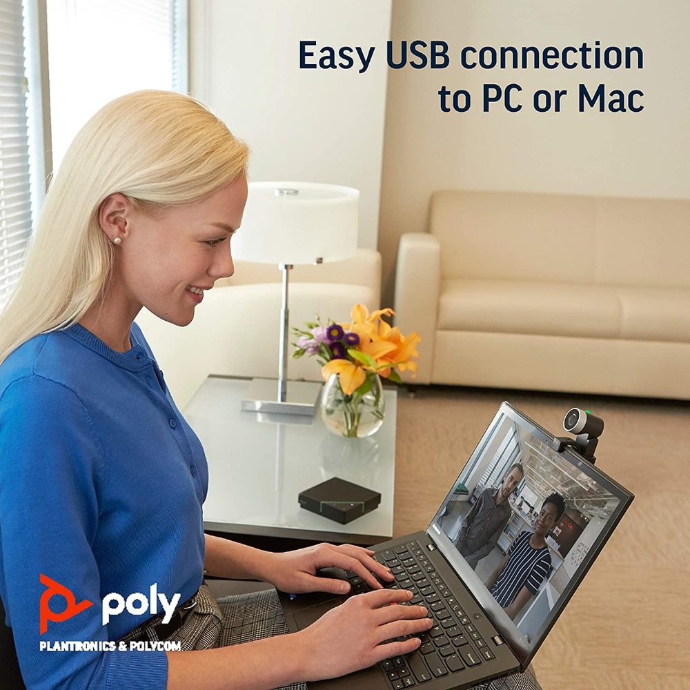 Polycom - EagleEye Mini with Mount - 1080p HD Webcam (Poly) - Video Conference C